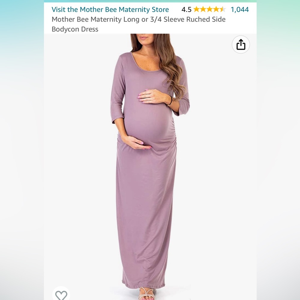 Mother Bee maternity dress